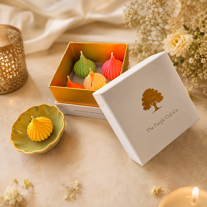 Festive Modak Candle Set