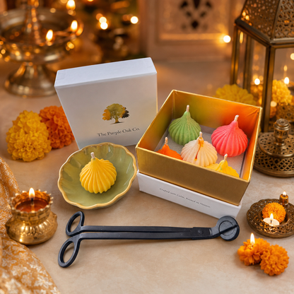Festive Modak Candle Set