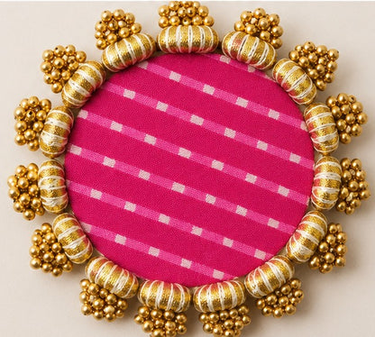 Gota Patti Candle Mat