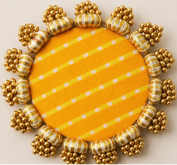 Gota Patti Candle Mat
