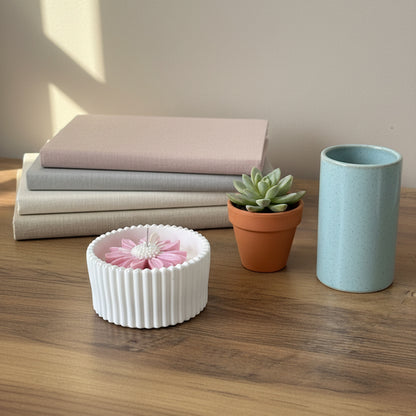 Blush Rose – Petite Candle (Pink Daisy)
