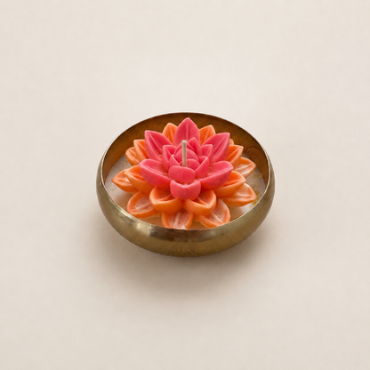 Moonlit Jasmine - Lotus Bloom - Urli Bowl Collection