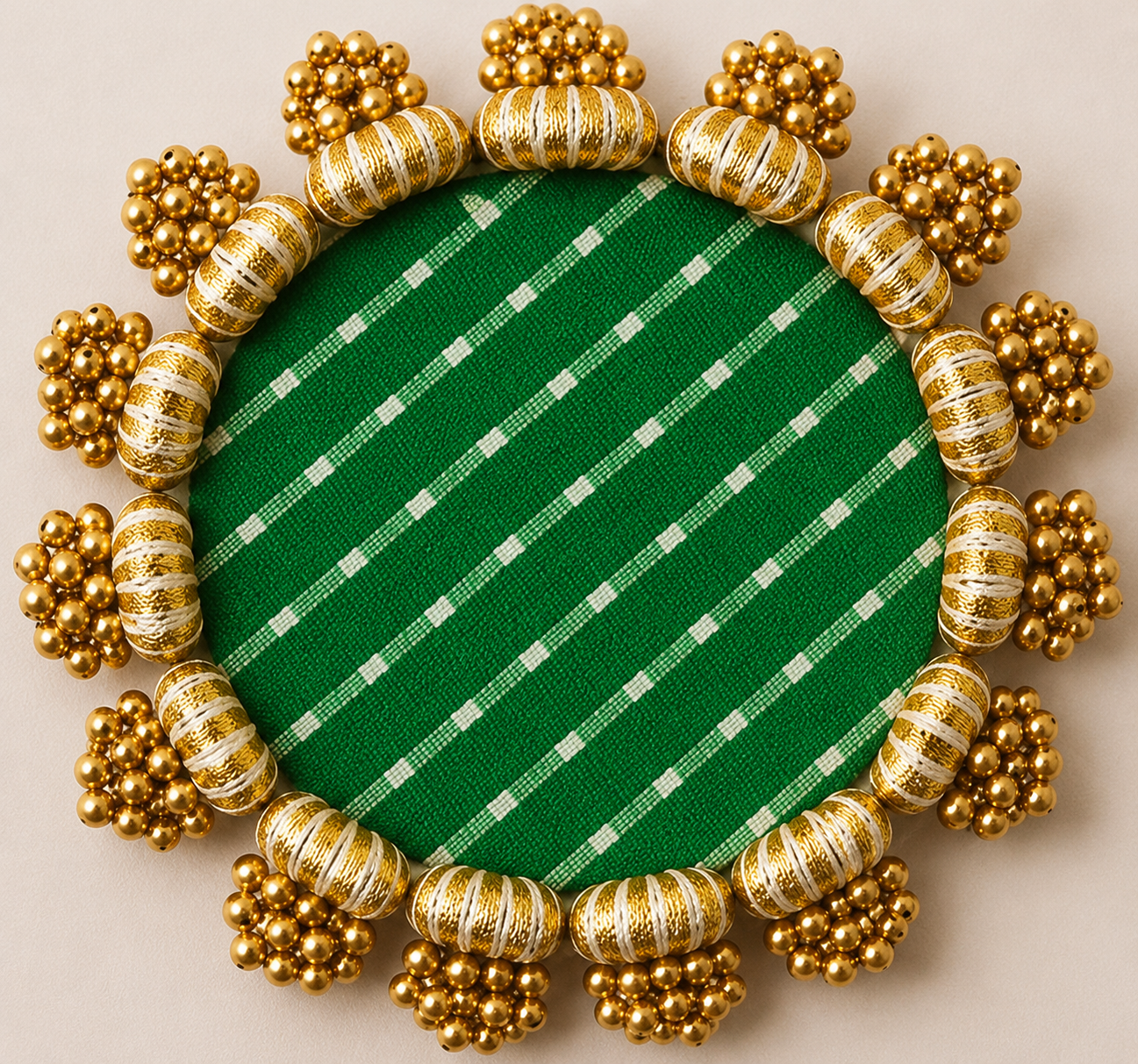 Gota Patti Candle Mat