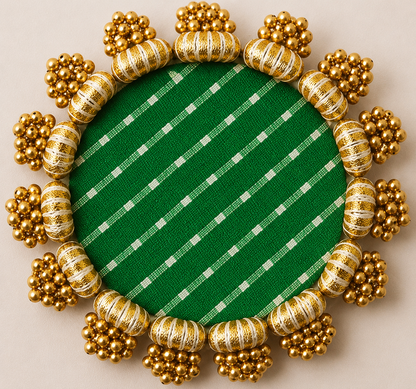 Gota Patti Candle Mat