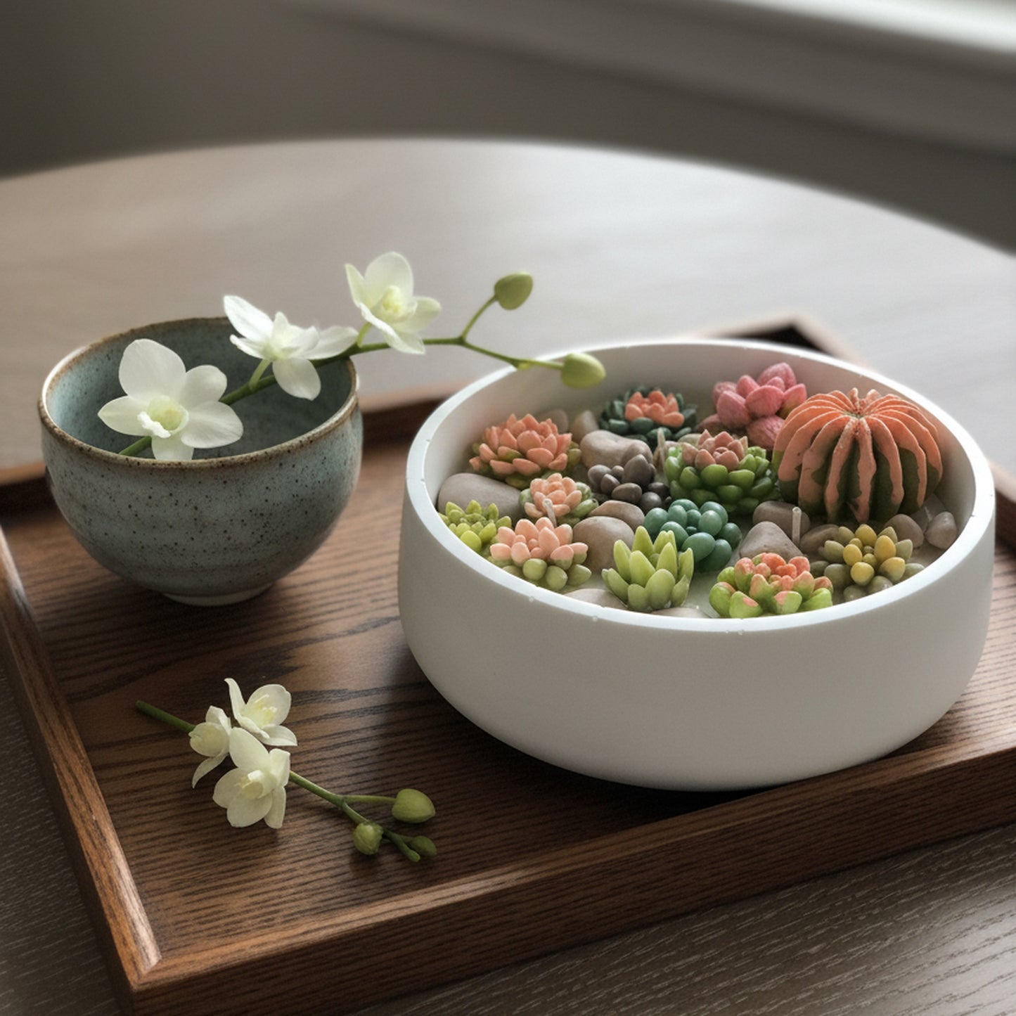 Moonlit Jasmine - Artisan Bowl (Zen Classic)