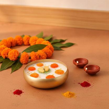 Dark Rose - Lakshmi Feet - Urli Bowl Collection