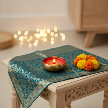 Sandalwood Ember - Golden Mandala - Urli Bowl Collection