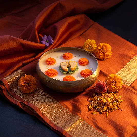 Dark Rose - Lakshmi Charan - Urli Bowl Collection