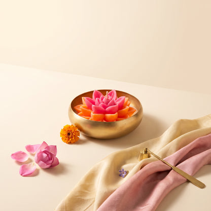 Moonlit Jasmine - Lotus Bloom - Urli Bowl Collection